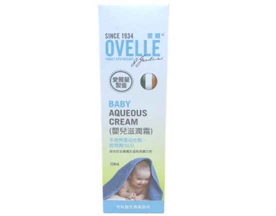 Ovelle SLS Free Baby Aqueous Cream嬰兒滋潤霜